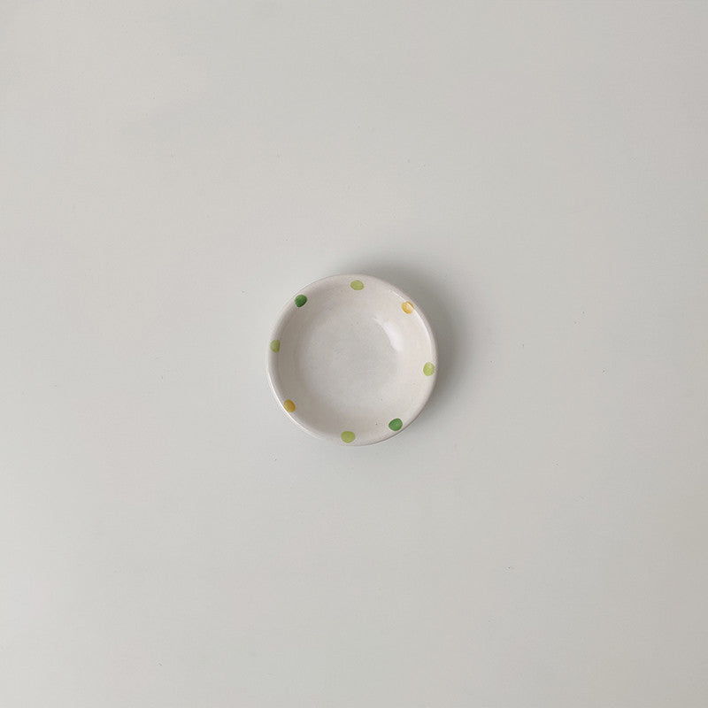 Dot Ceramic Plate Set