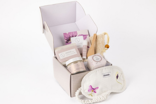 Lavender Bath and Body Set -Natural Skincare Appreciation Gift Box