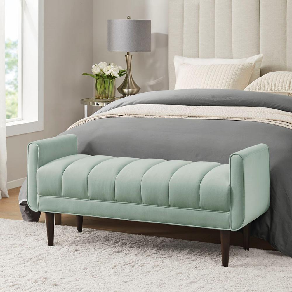 Upholstered Modern Accent Bench