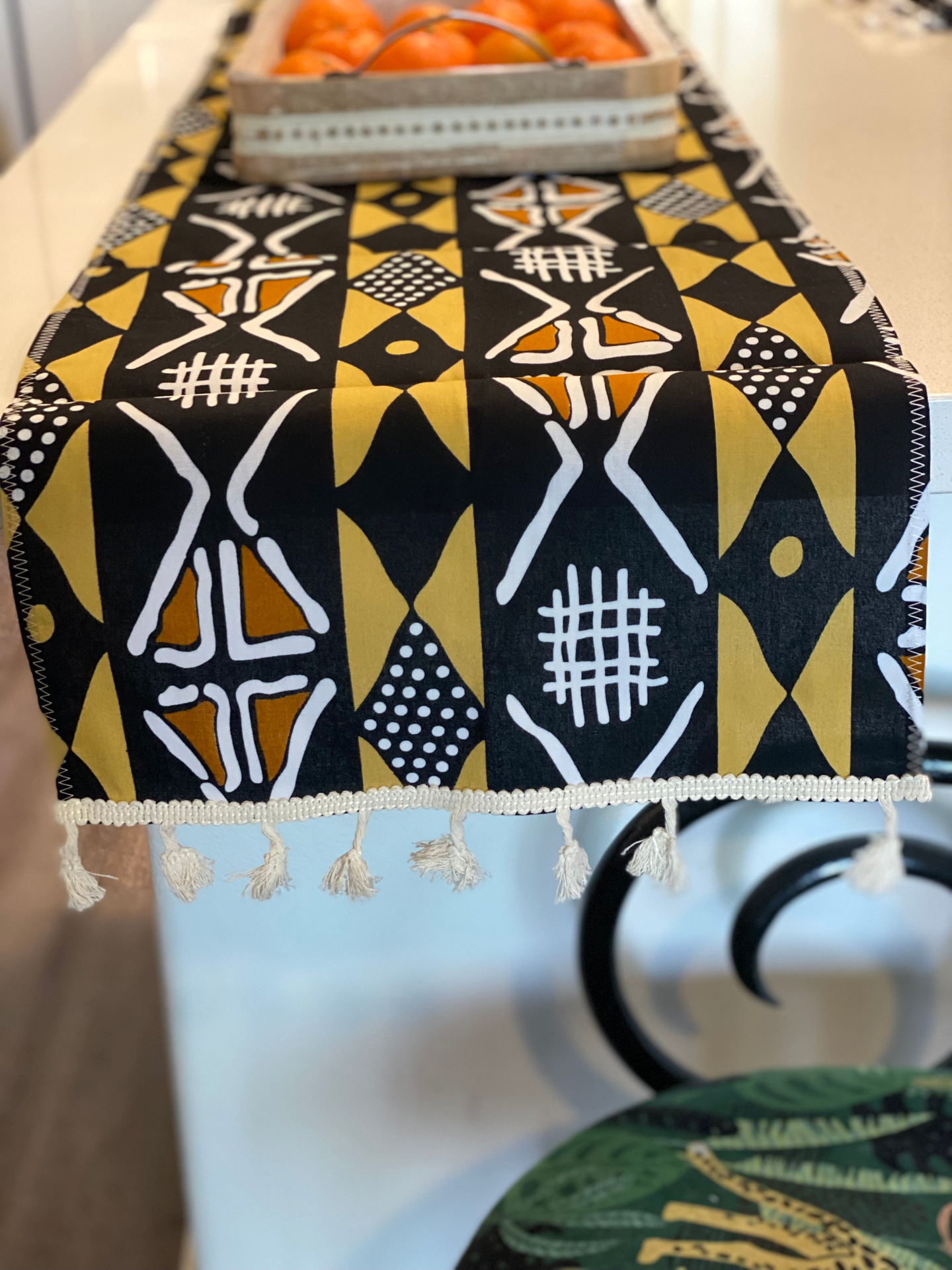 Zimbabwe Wax Print Handmade Table Runner