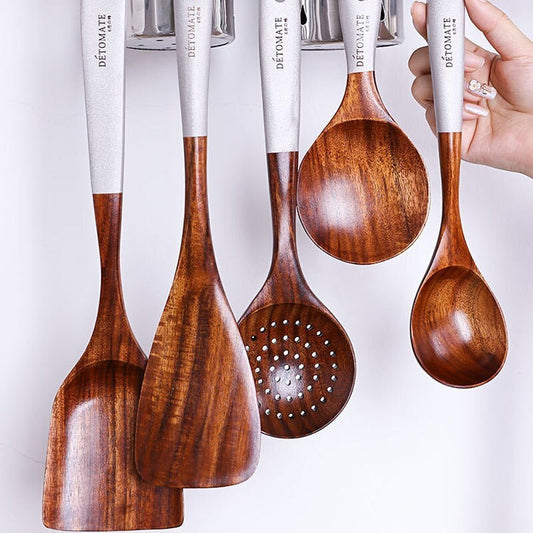 Wooden Kitchen Utensils (Set of 5)