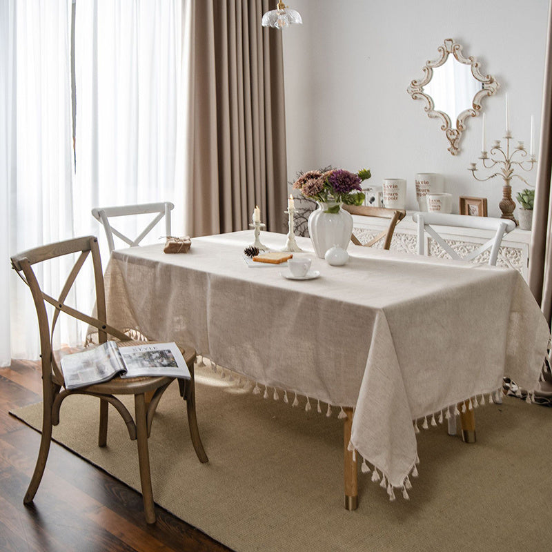 Cotton and Hemp Table Cloth