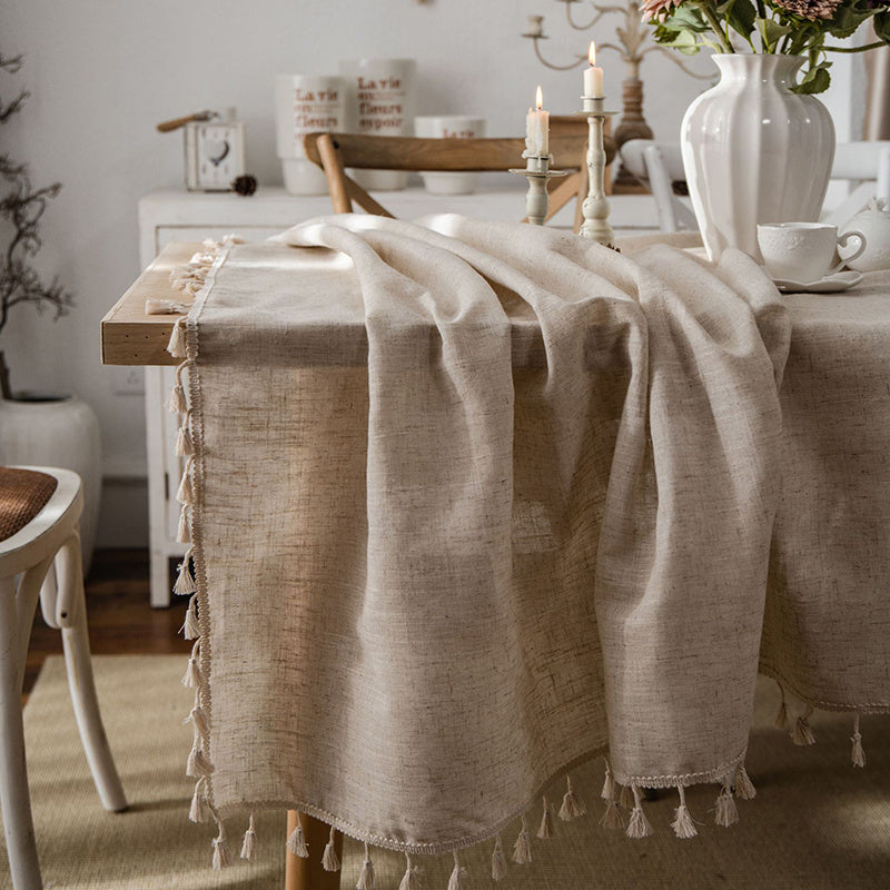 Cotton and Hemp Table Cloth