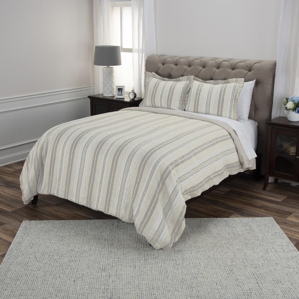 Rizzy Linen Duvet Cover (98" x 98")