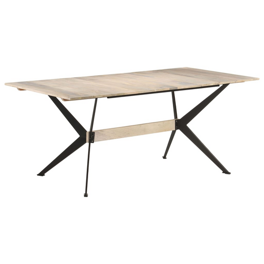 Solid Mango Wood Dining Table