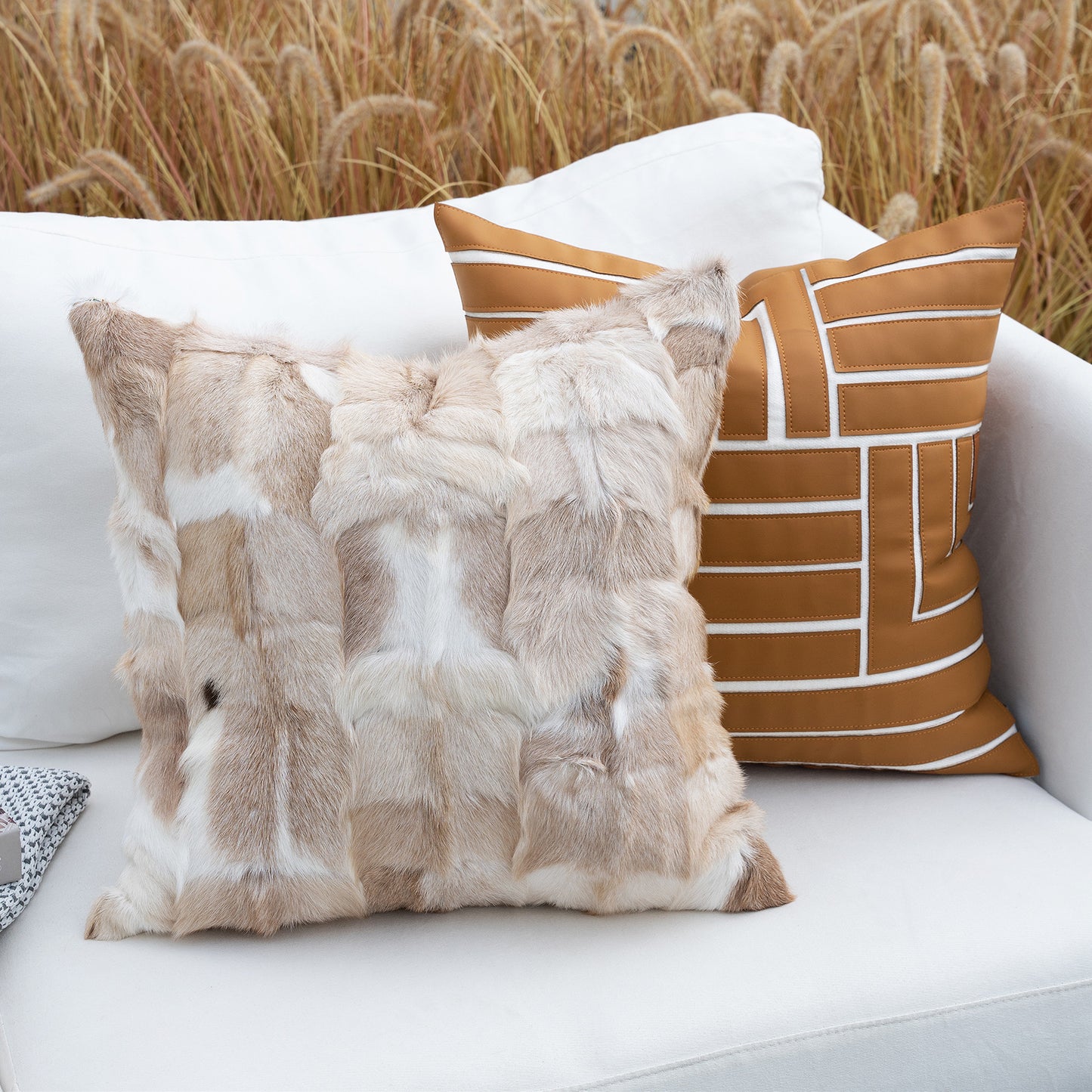 Lightweight Plush Pillow Cover