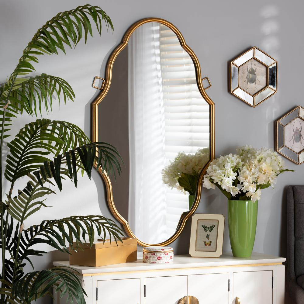 Dennis Vintage Accent Wall Mirror