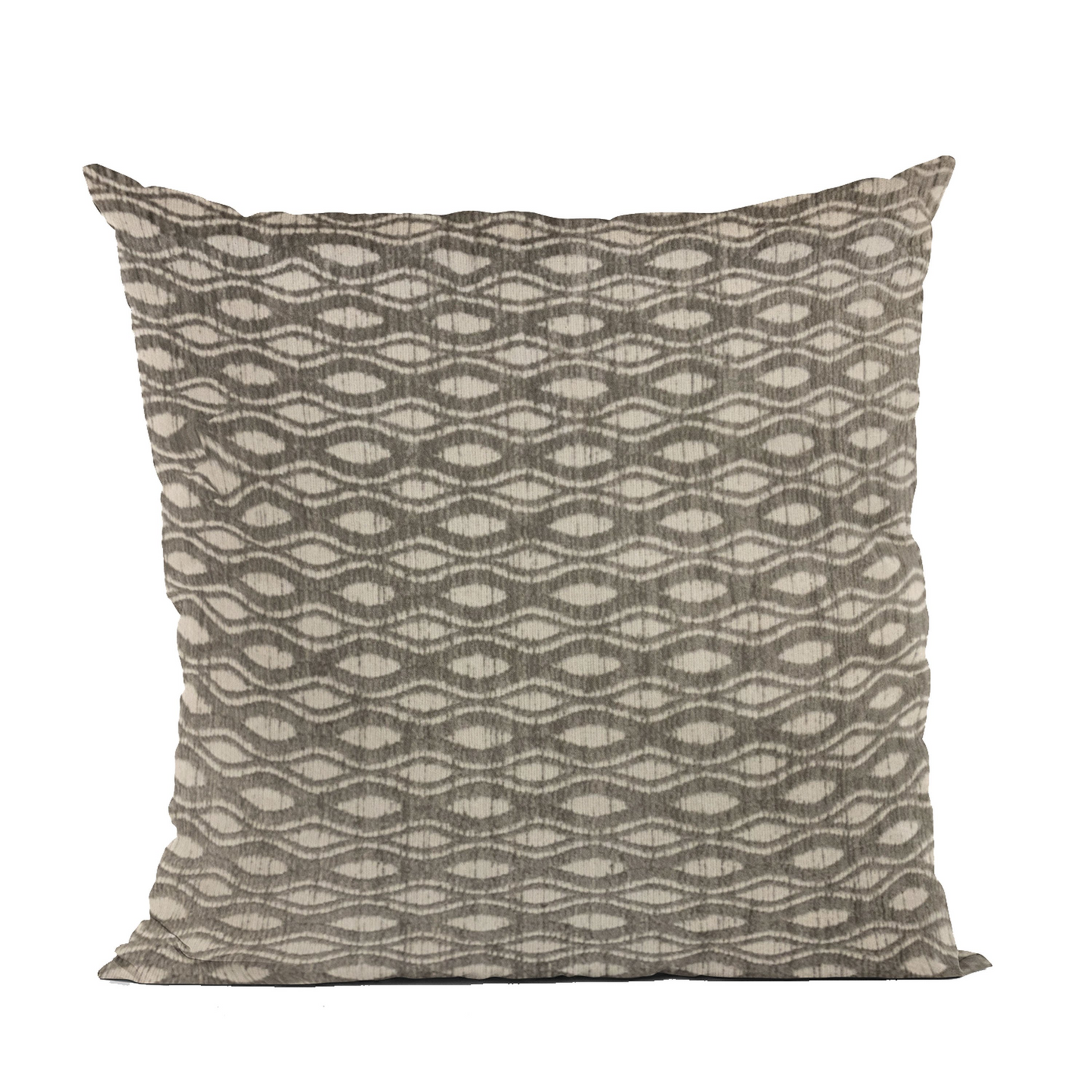 Brown Bites Dot Throw Pillow