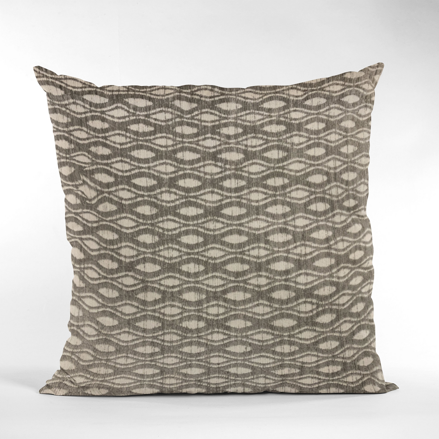 Brown Bites Dot Throw Pillow