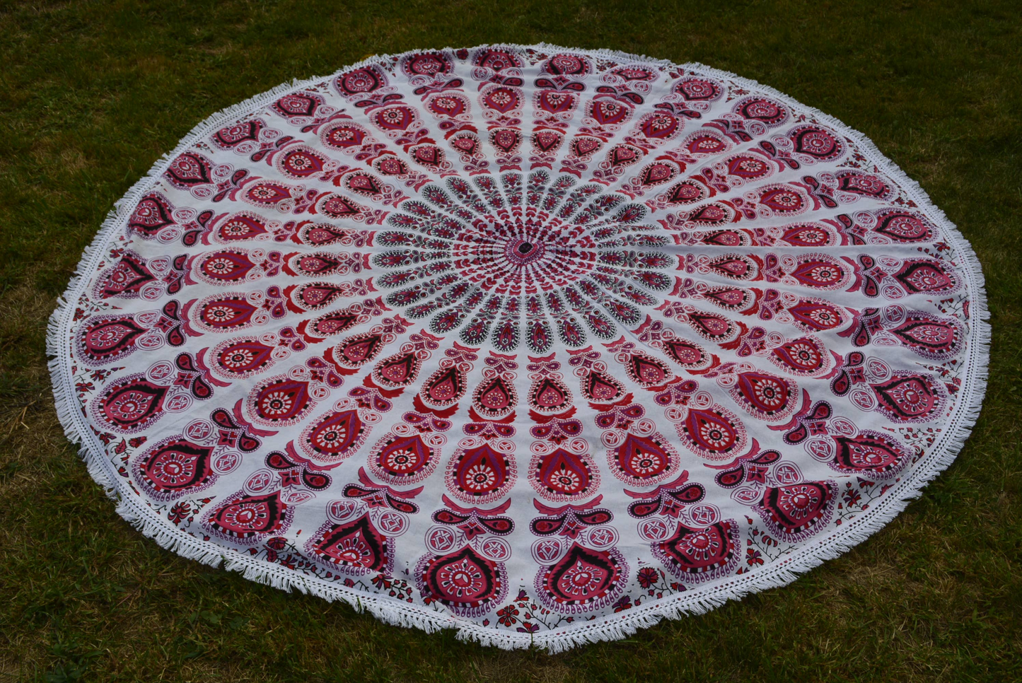 Boho Mandala Tapestry Table Cloth