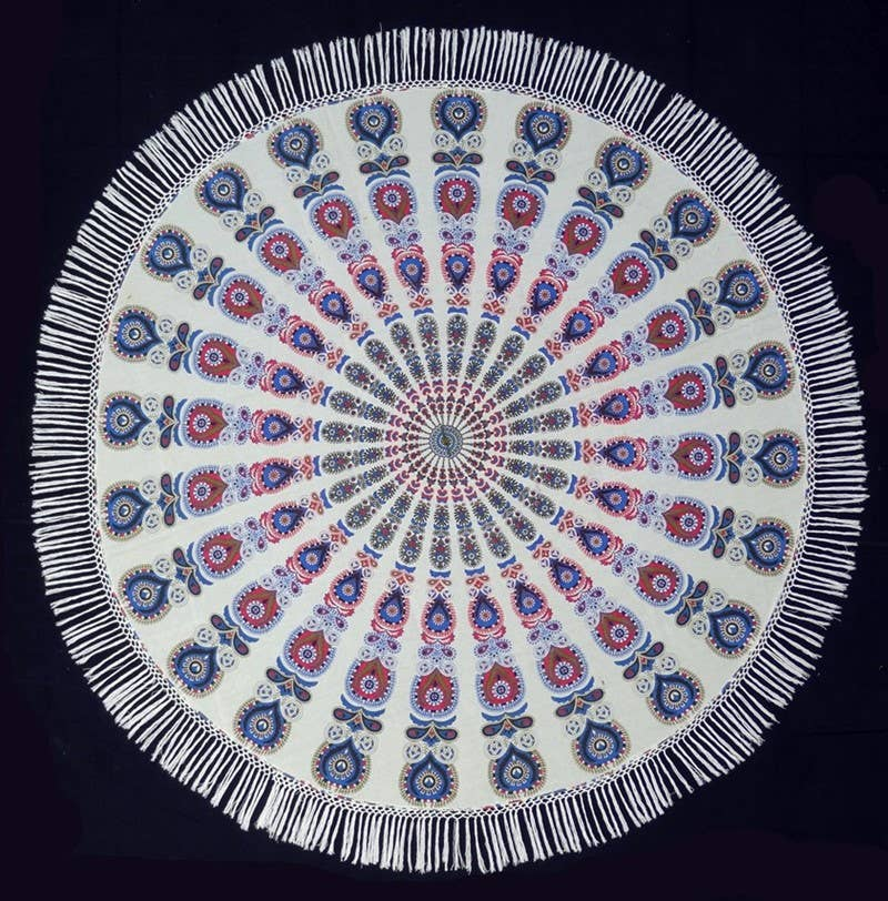 Boho Mandala Tapestry Table Cloth