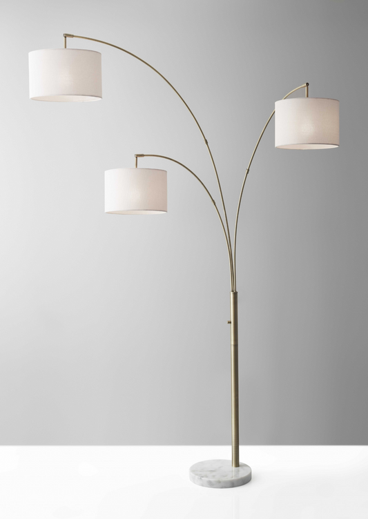 Three Light Floor Lamp