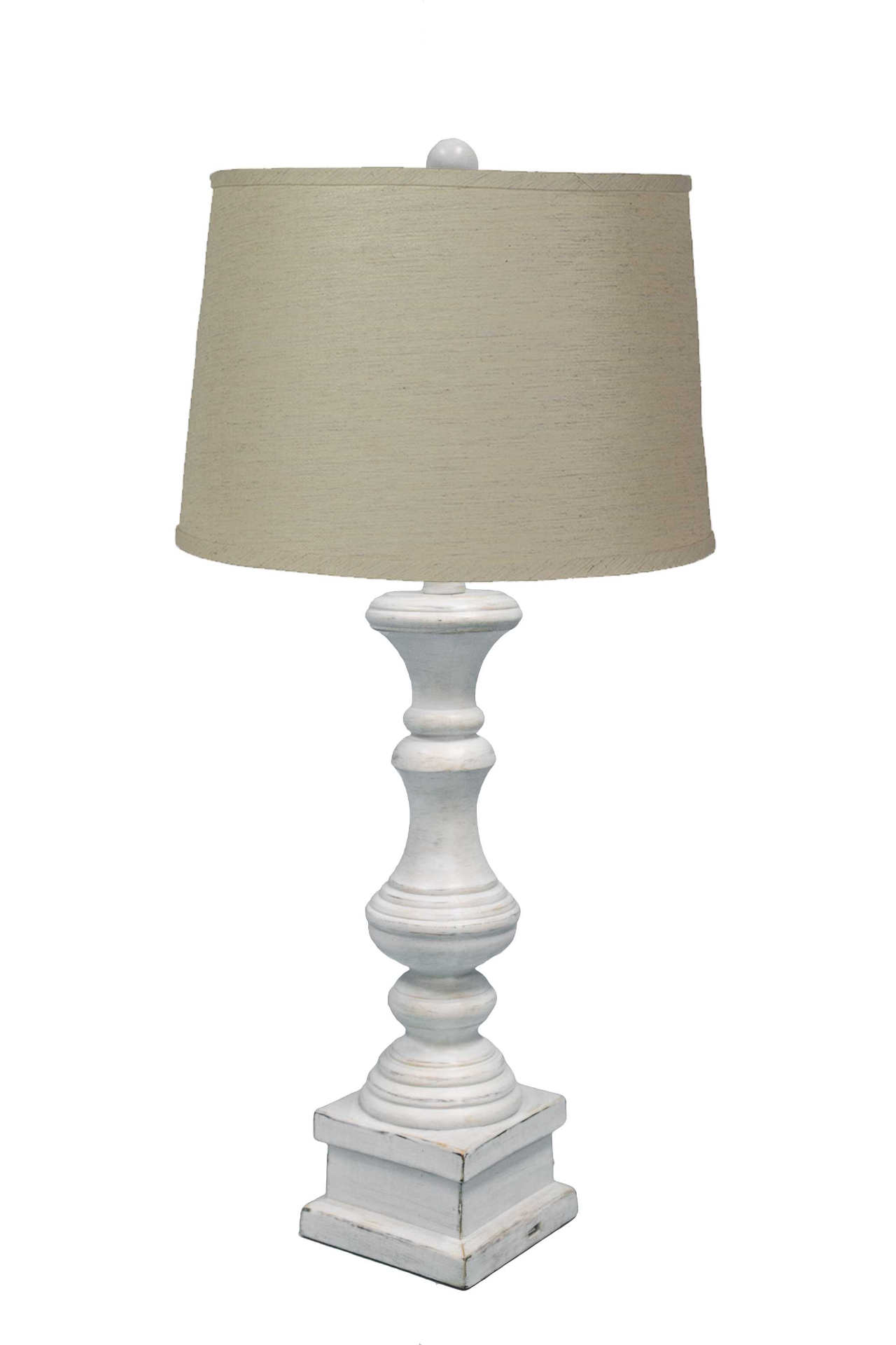 Distressed Table Lamp