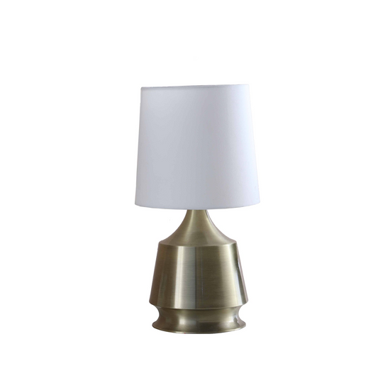 Antique White Brass Table Lamp