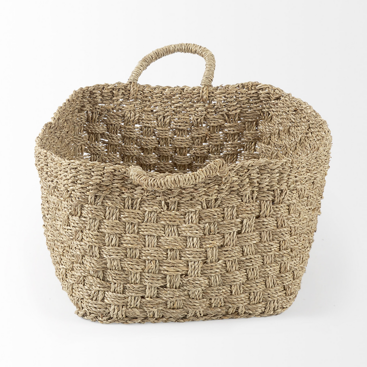 Weaved Wicker Storage Baskets (Set of 3)