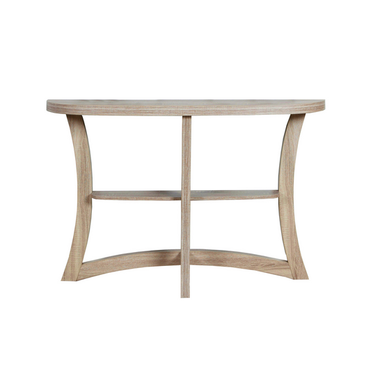 Half Moon Shape Hall Console Accent Table