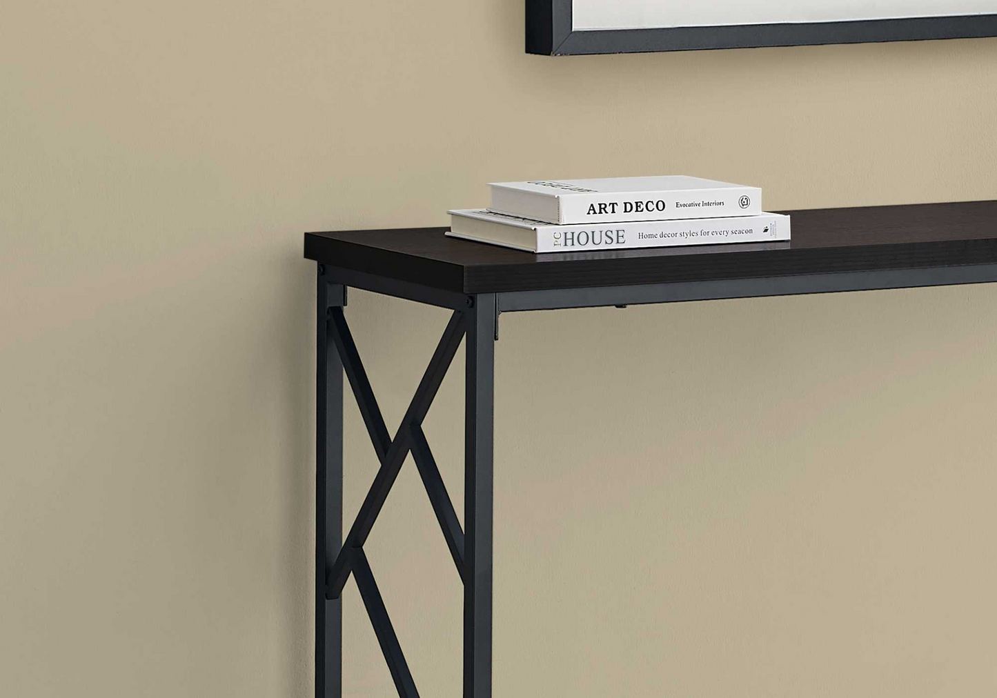 Espresso Console Table