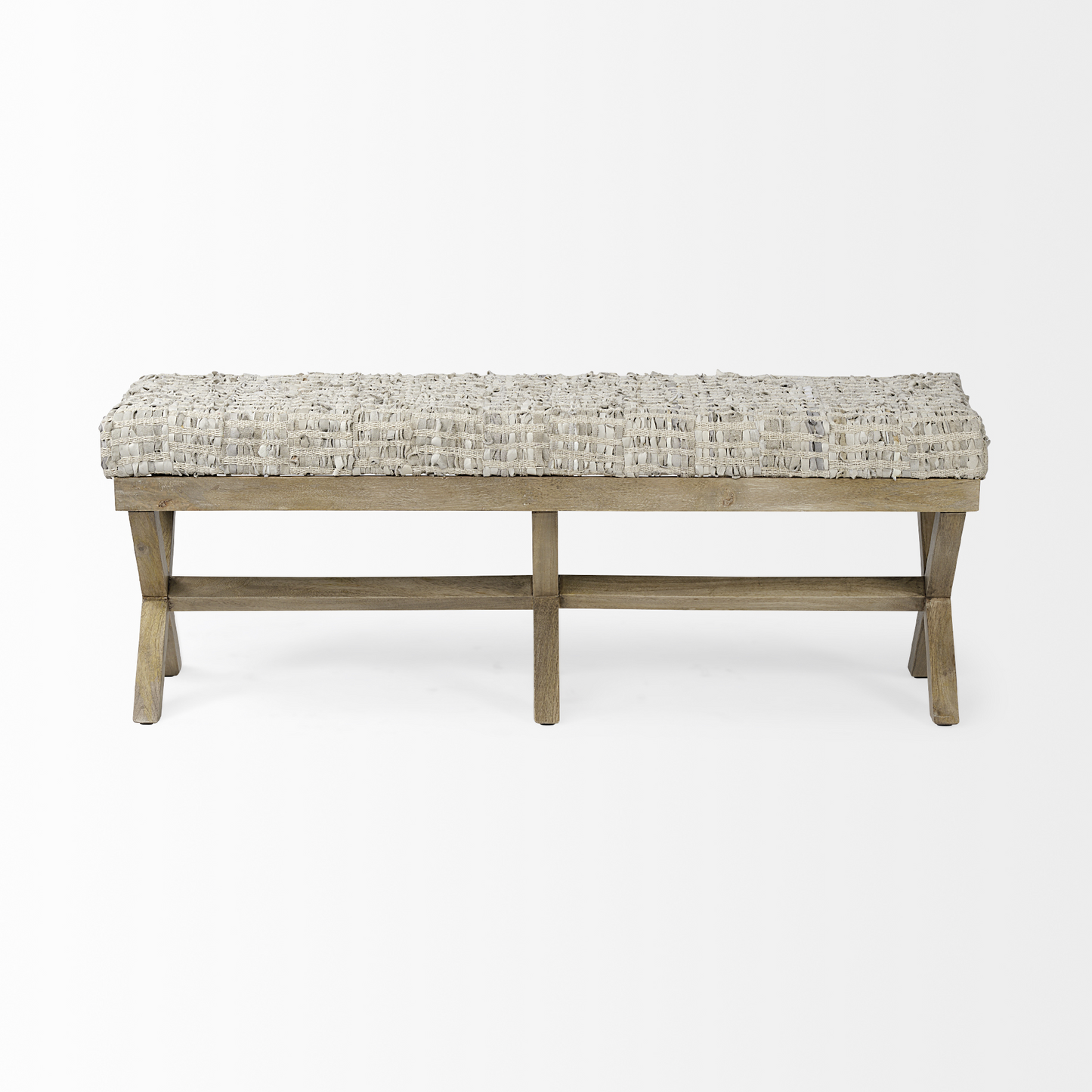 Rectangular Cushion Accent Bench