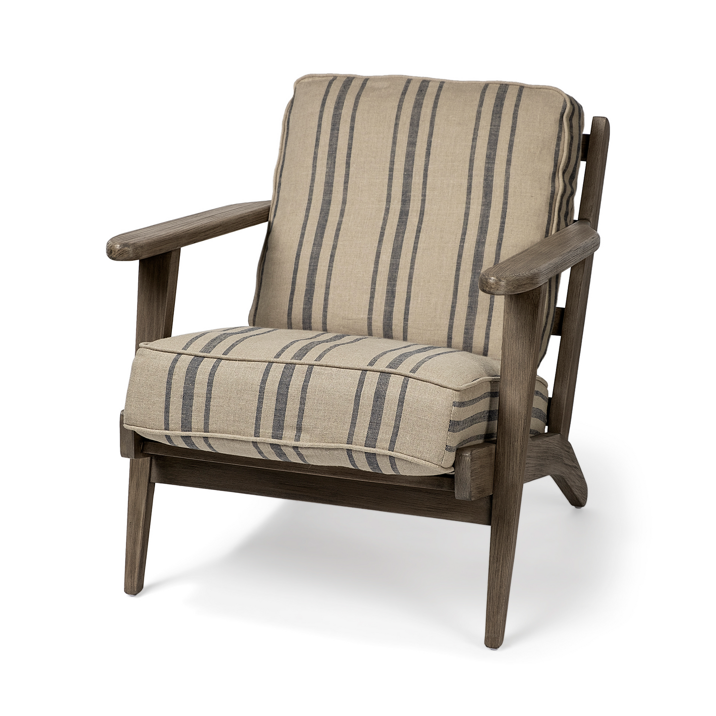 Wrapped Accent Chair w/Wooden Frame