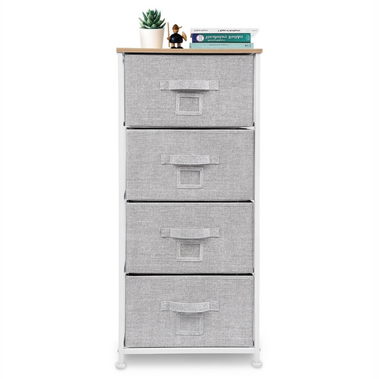 Grey Chest w/Four Drawers