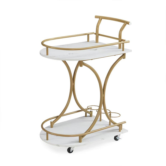 2 Tier Bar Cart