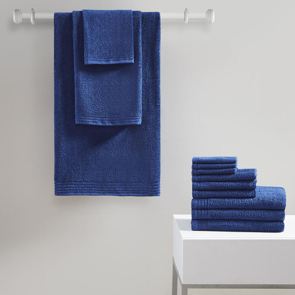 100% Cotton Quick Dry Bath Towel Set -12pcs