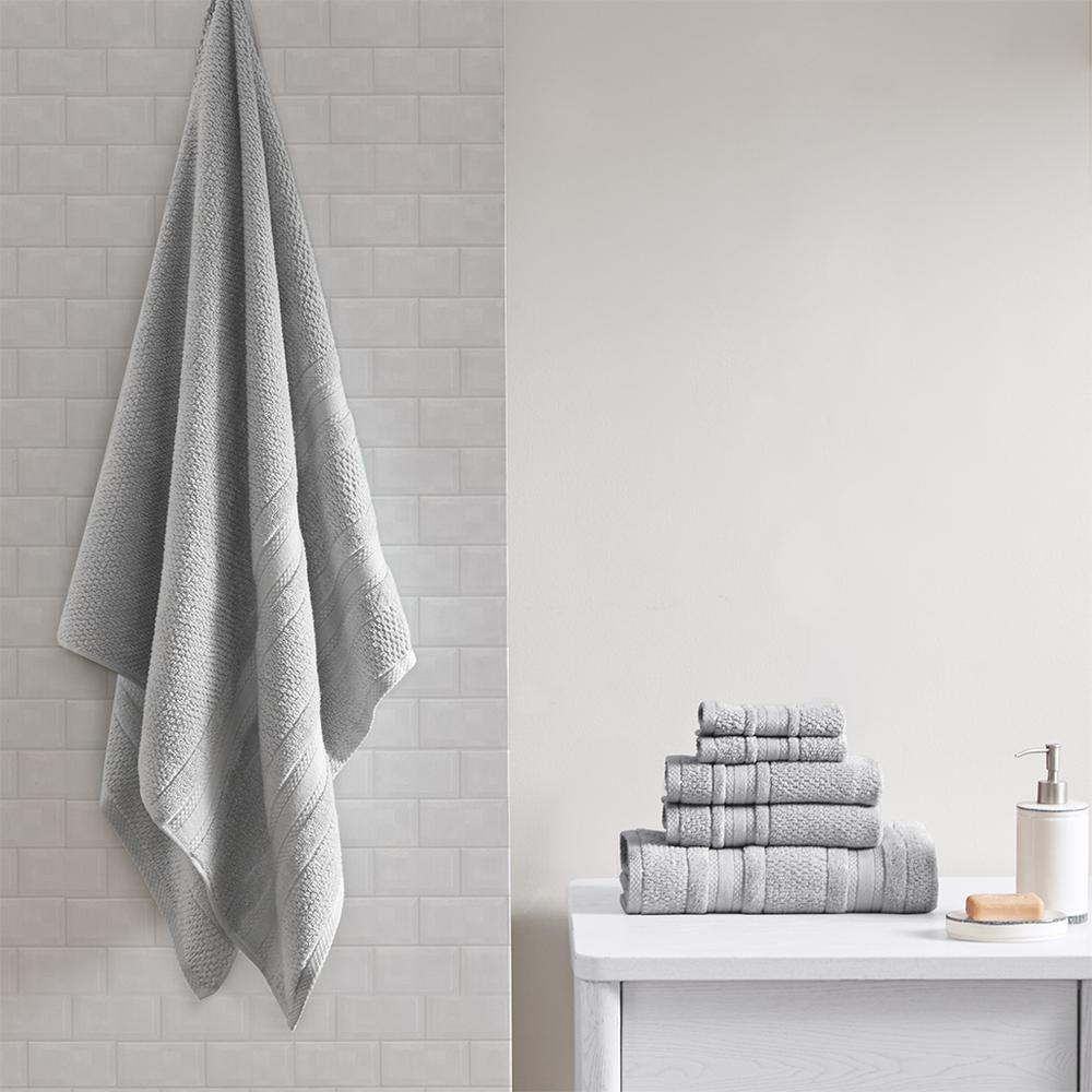 Super Soft Cotton Quick Dry Bath Towel 6 Piece Set