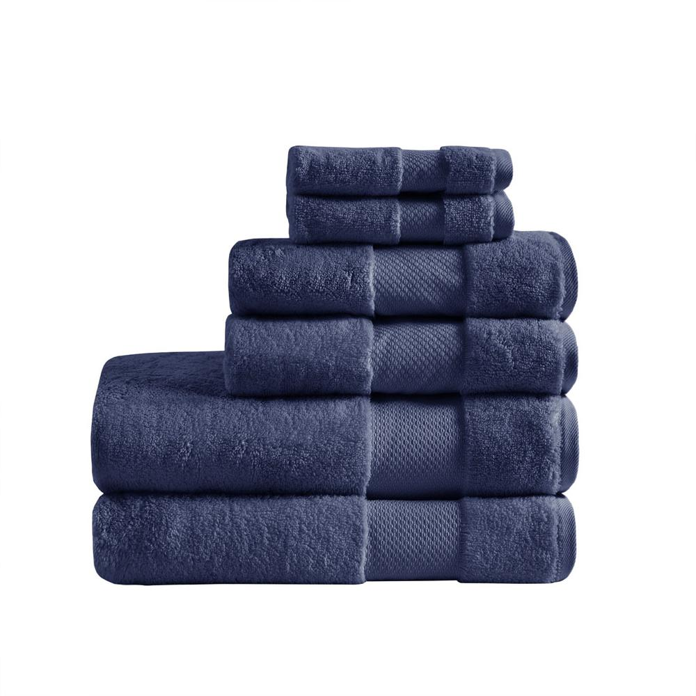 Cotton 6 Piece Bath Towel Set