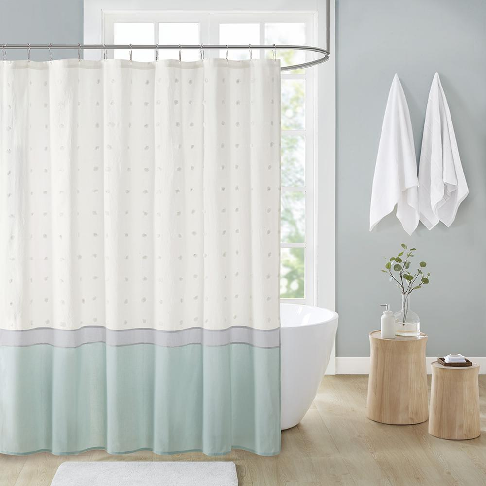 Myla 100% Cotton Shower Curtain