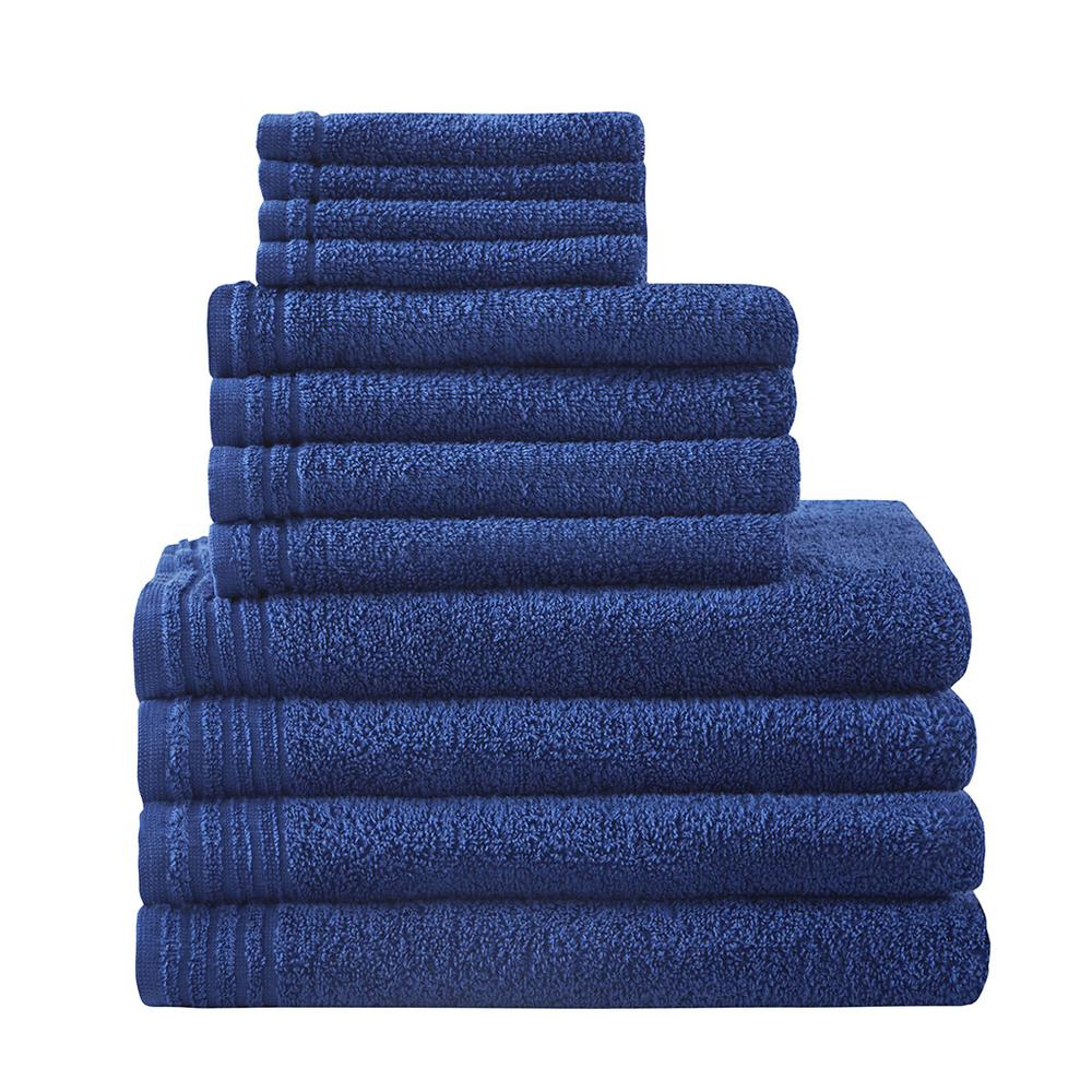 100% Cotton Quick Dry Bath Towel Set -12 pcs.