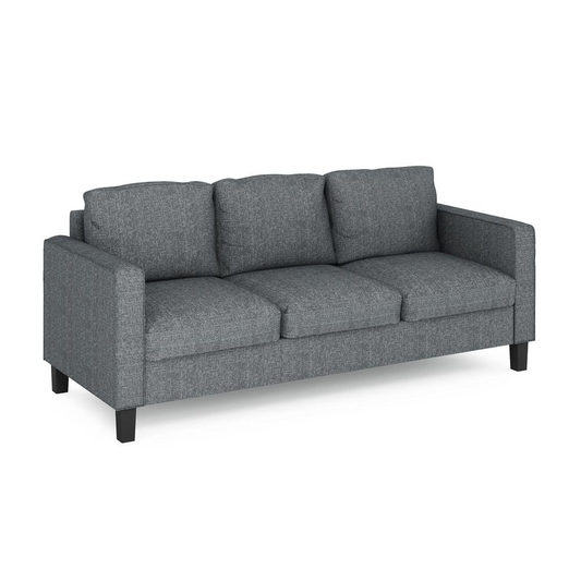 Bayonne Modern Upholstered 3-Seater Sofa