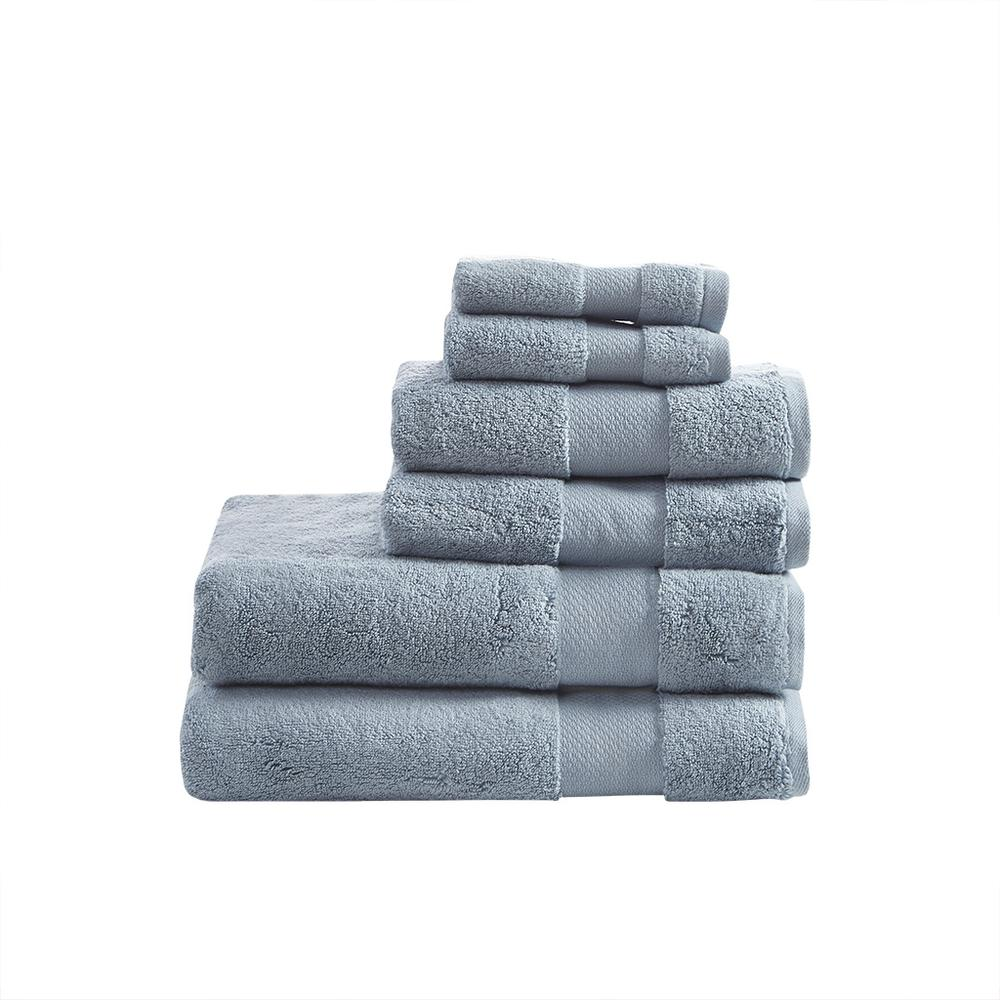 Cotton 6 Piece Bath Towel Set