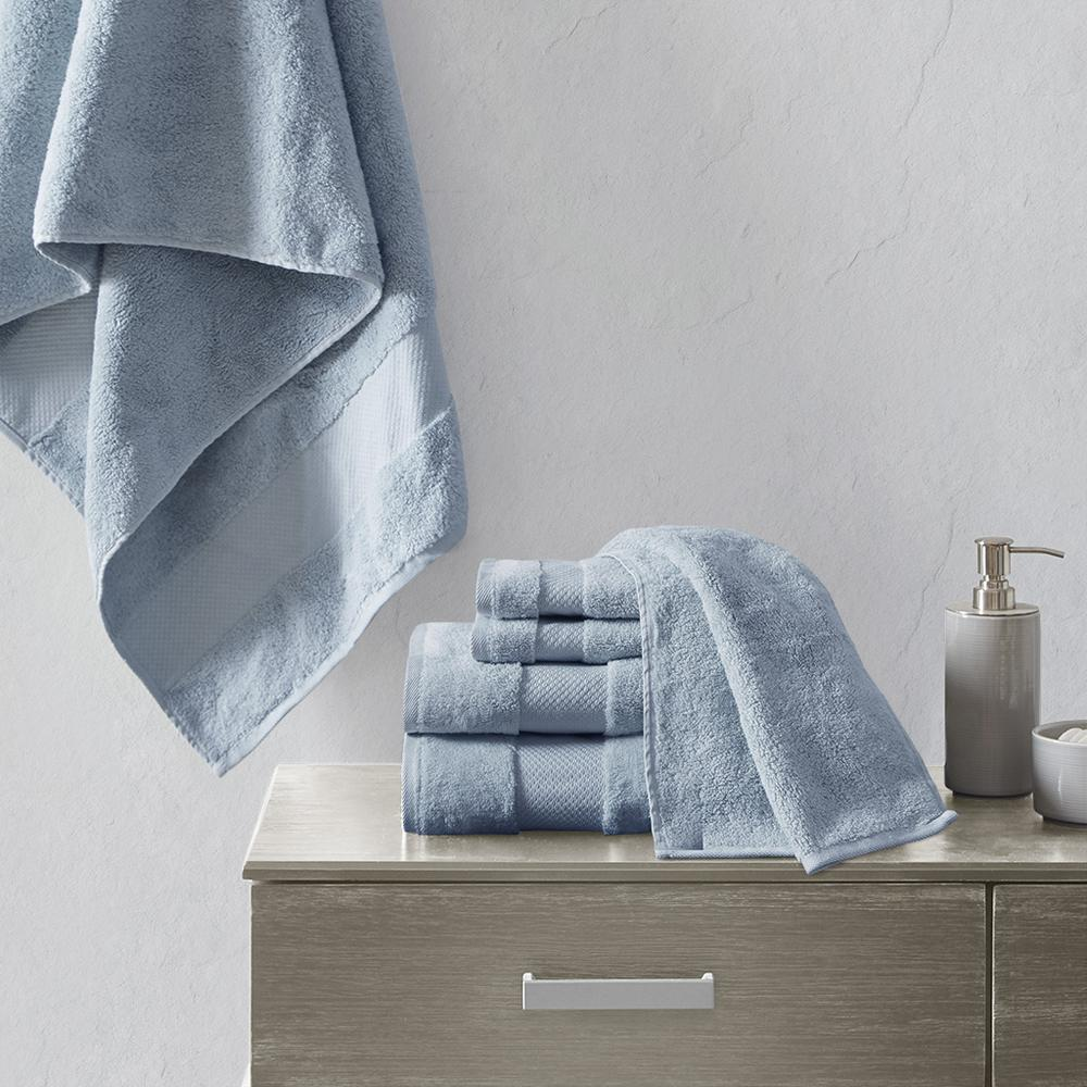 Cotton 6 Piece Bath Towel Set