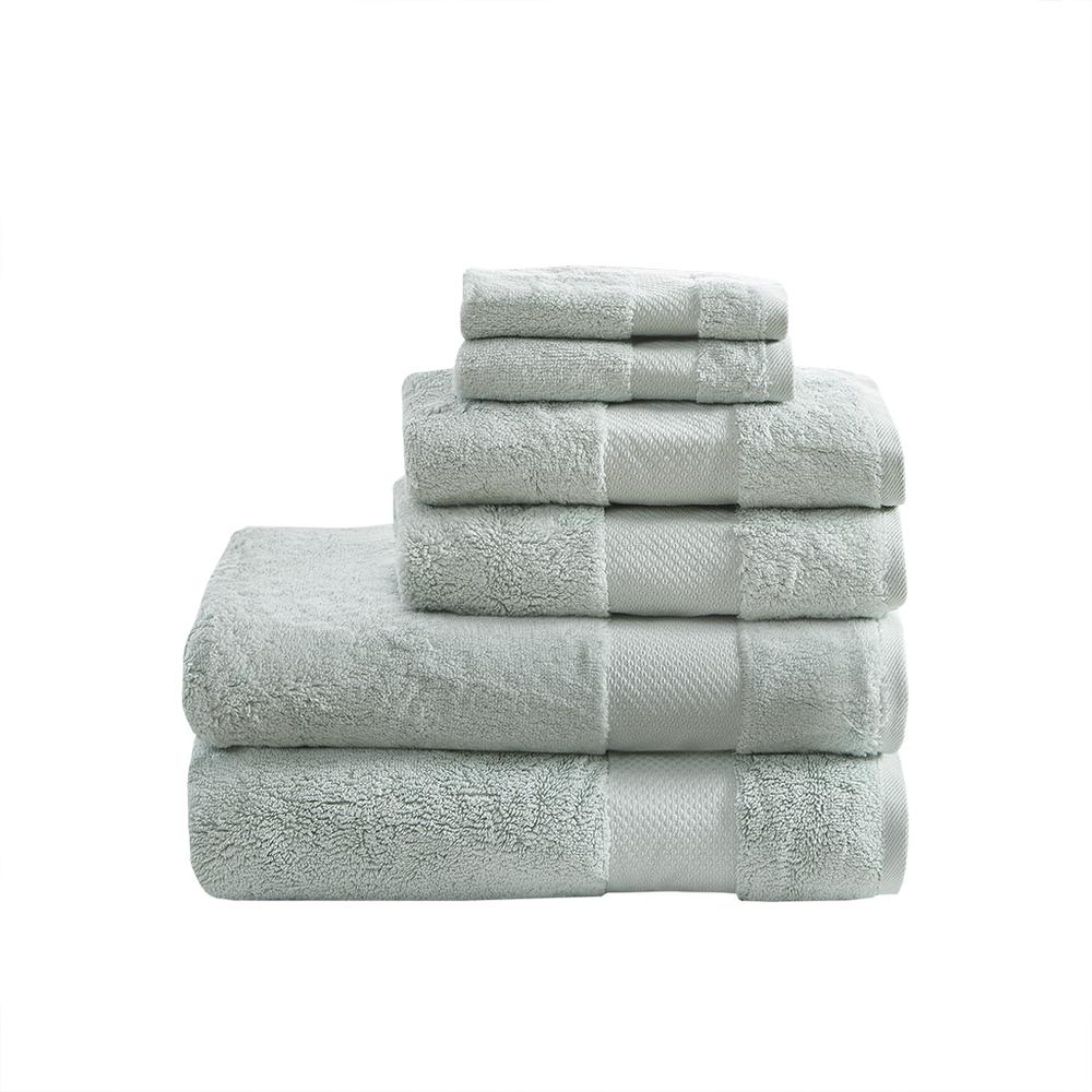 Cotton 6 Piece Bath Towel Set