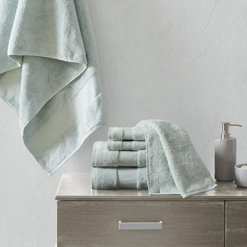 Cotton 6 Piece Bath Towel Set