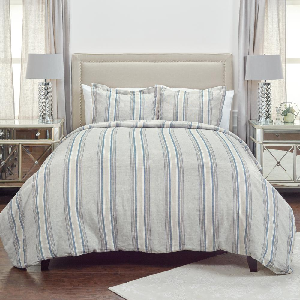 Rizzy Home 114" x 98" Duvet - BT4008