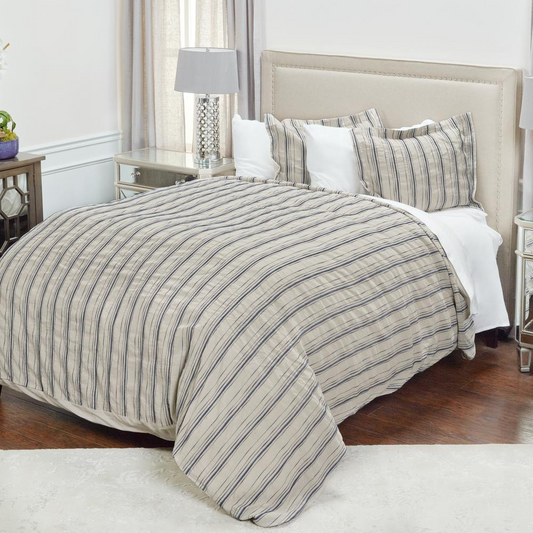 Rizzy Home 98" x 98" Duvet - BT4052