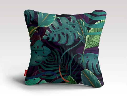 Tropical Leaves Pillow Cover