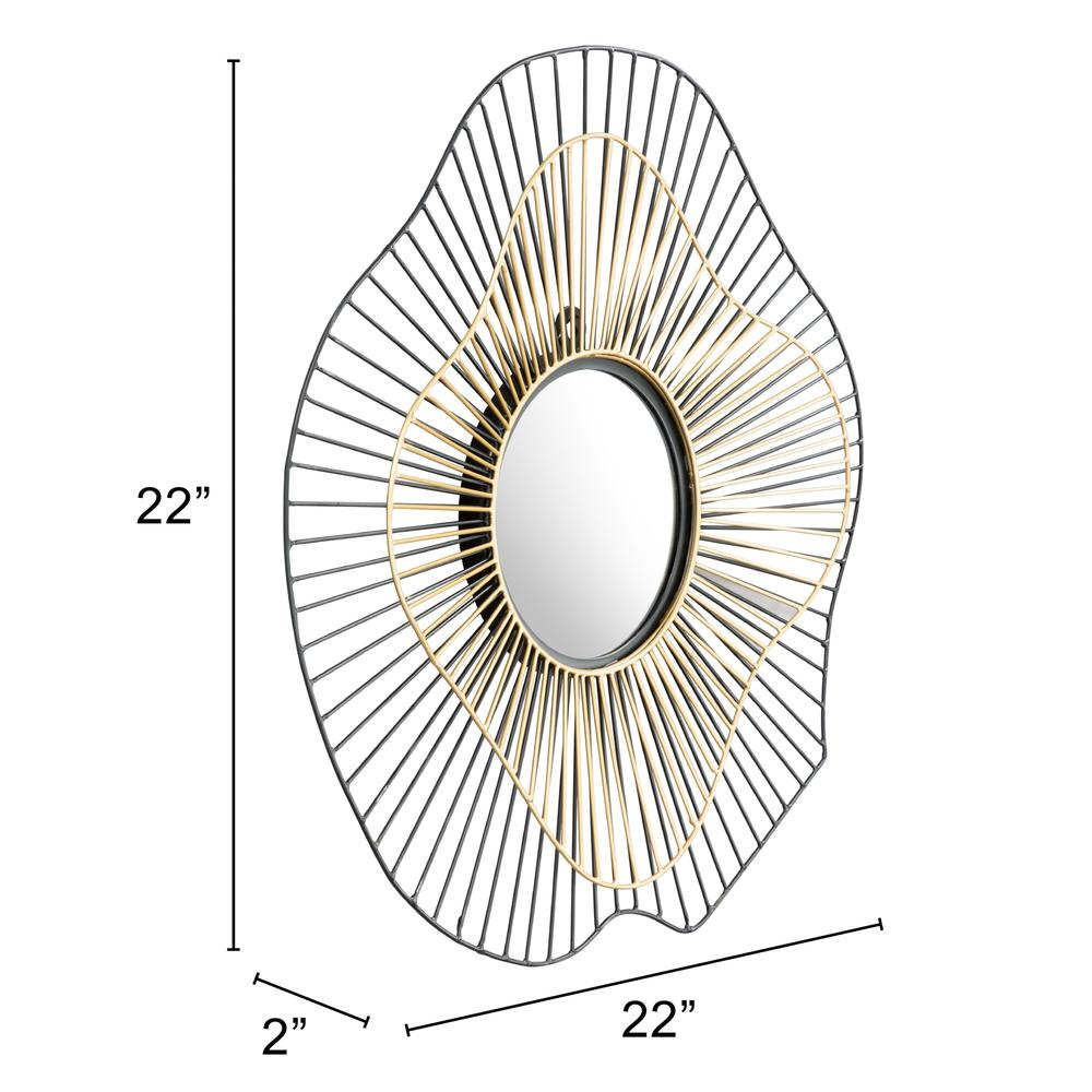 Comet Round Mirror