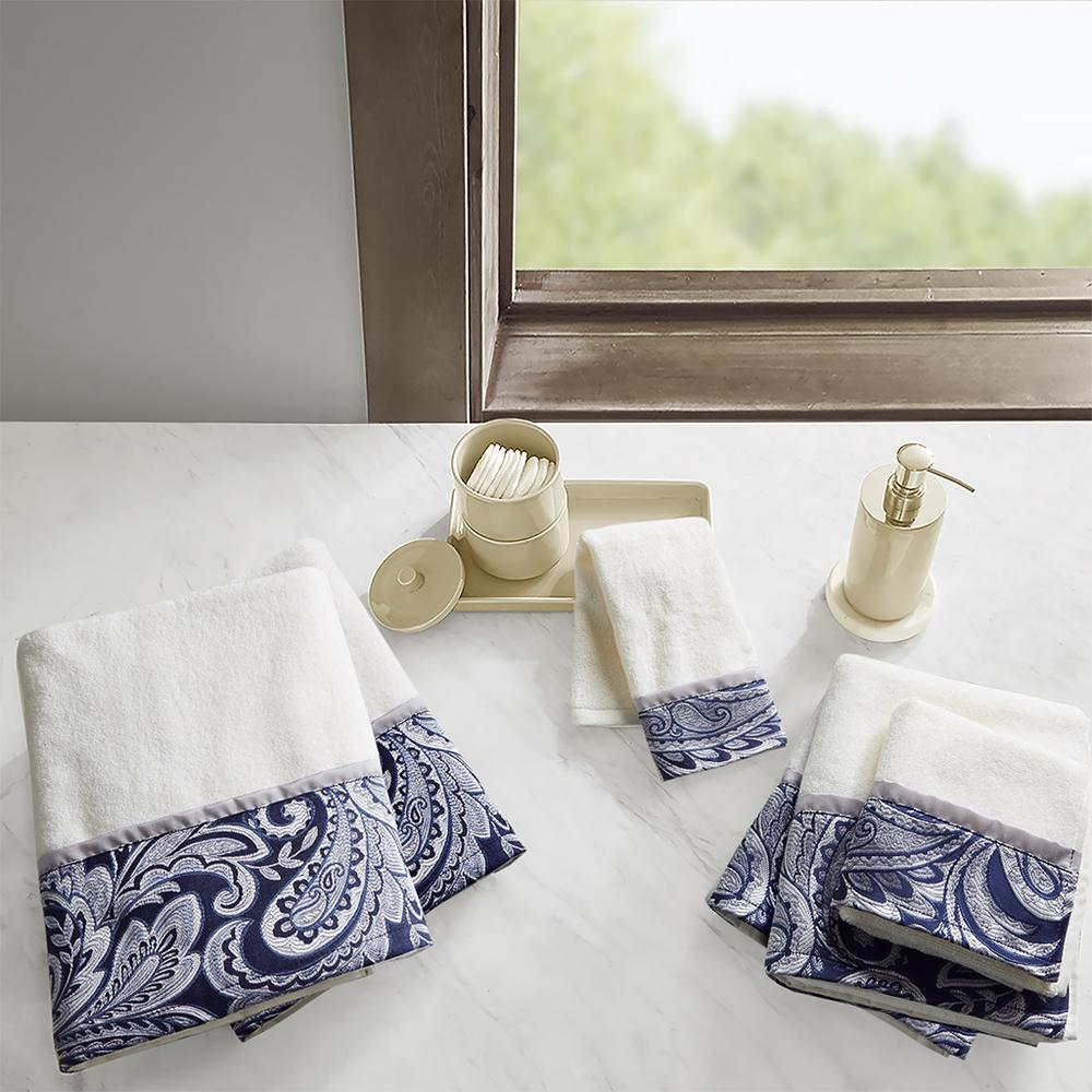 Aubrey Jacquard Towel Set -6 pcs.