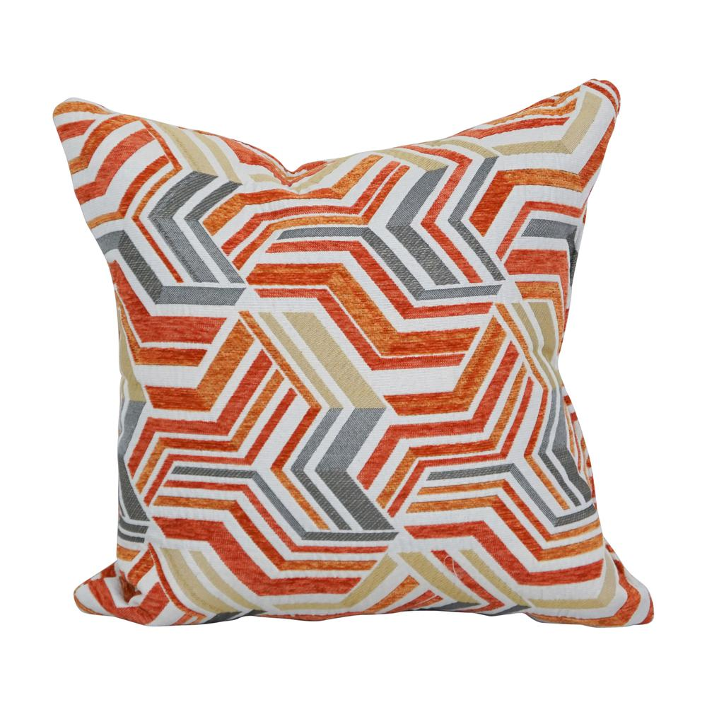 Jacquard Throw Pillow w/Insert