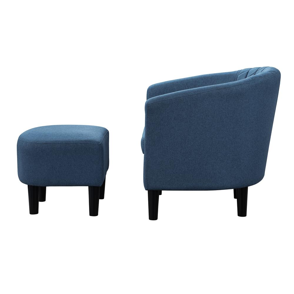 Take a Seat Roosevelt Accent Chair with Ottoman