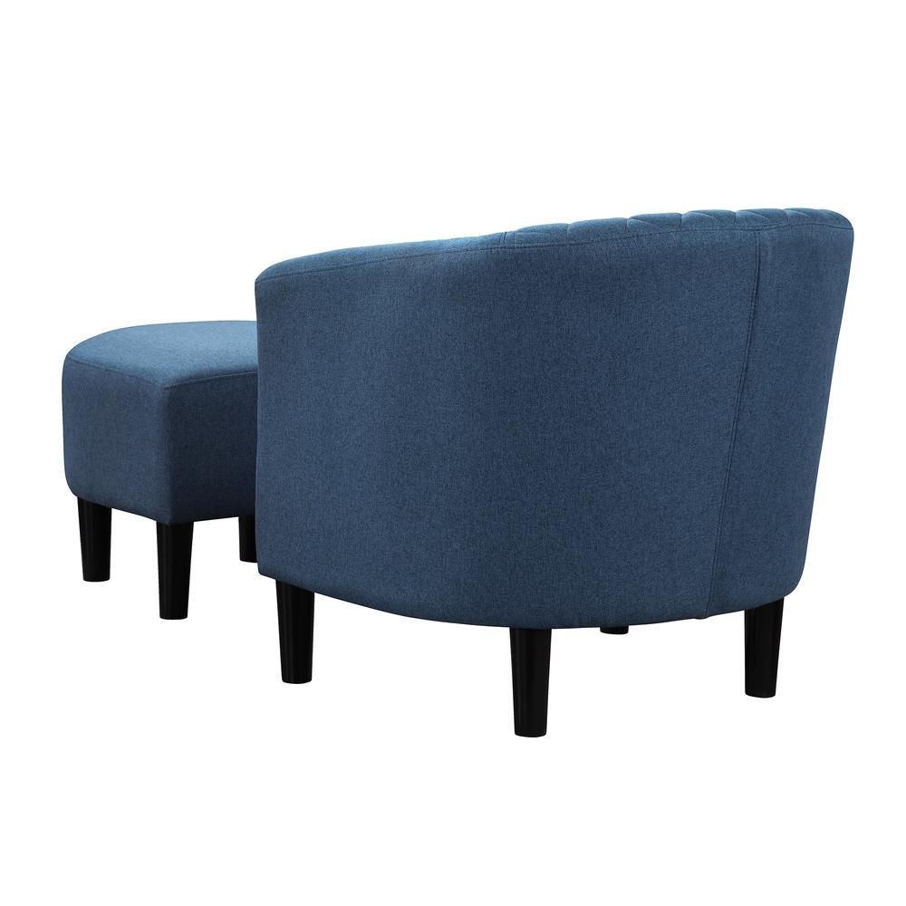 Take a Seat Roosevelt Accent Chair with Ottoman