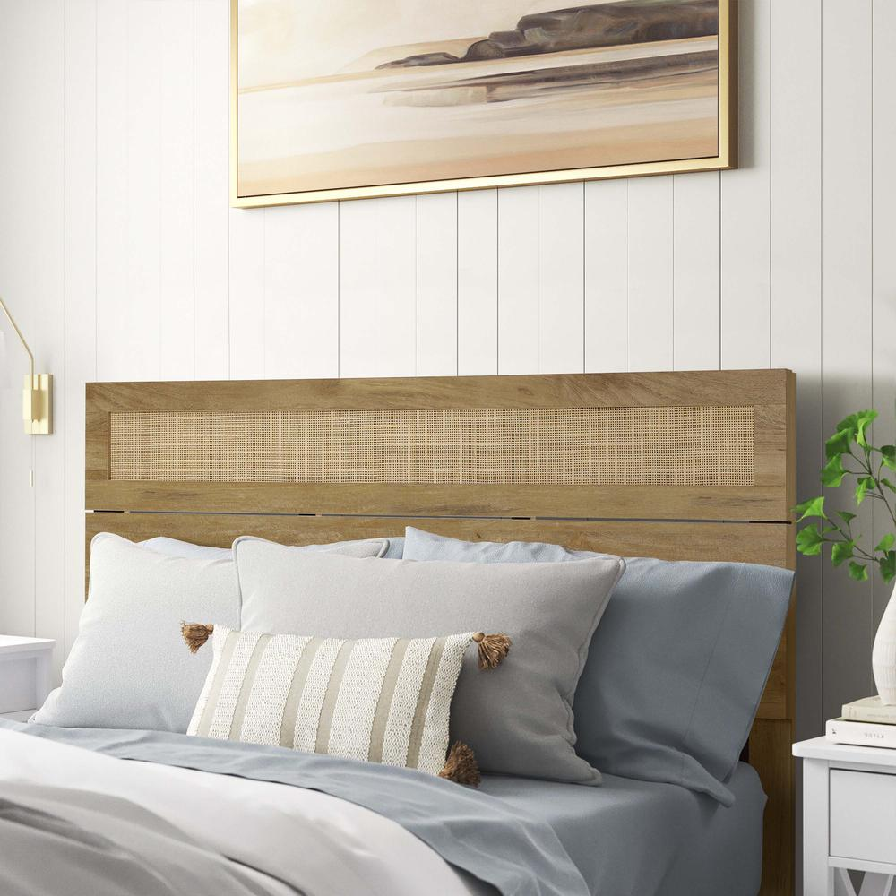 Rattan Top Headboard (Full/Queen)