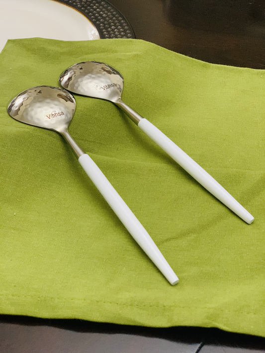 Hammered Mouth Tablespoons -6 pcs.