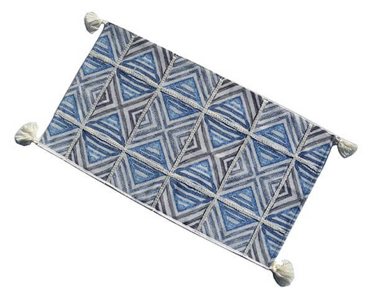 Blue & White Accent Rugs