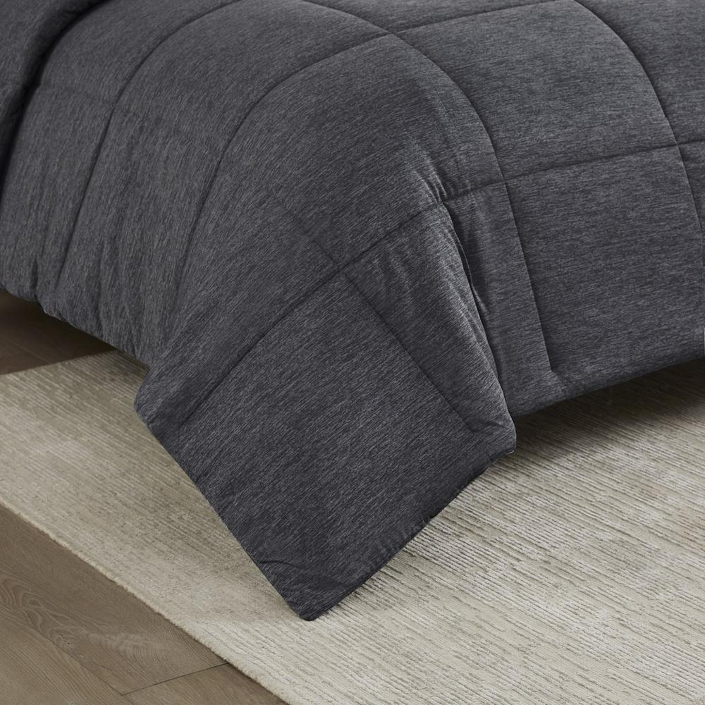 Comfort Cool Jersey Knit Oversized Down Alternative Comforter (104 x 94)