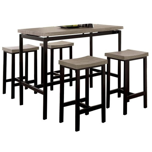 Counter Height Table Set -5 pcs.