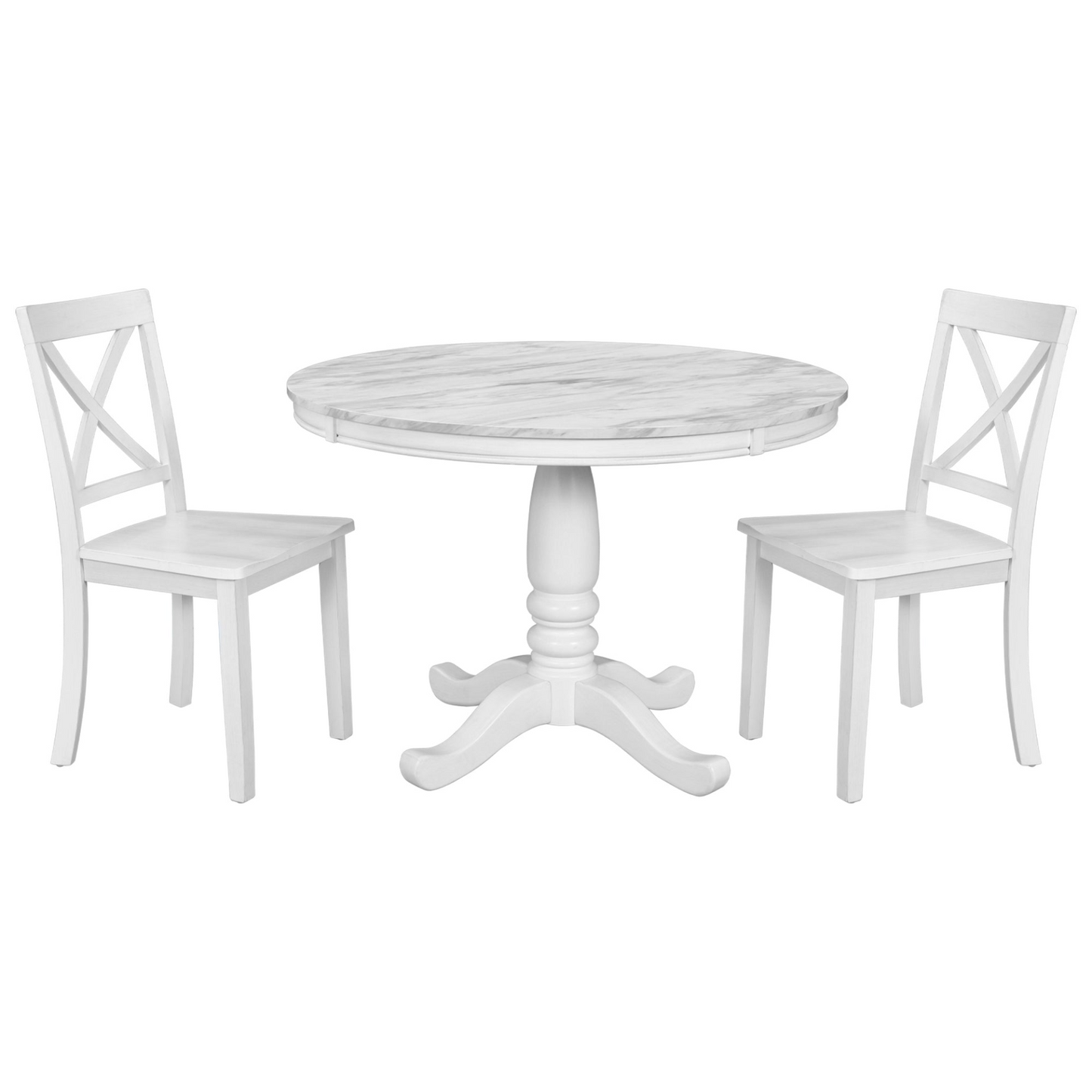 Dining Table and Chairs Set for 4 Persons -5 pcs.