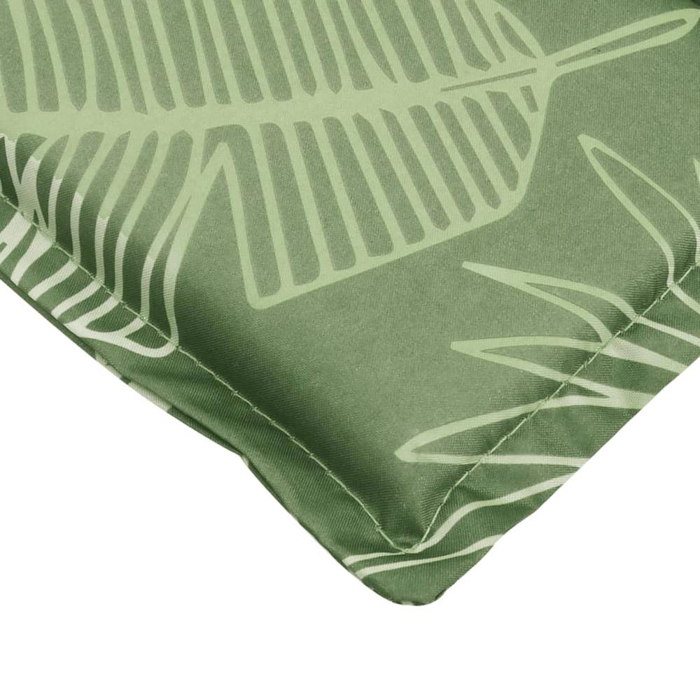 Deck Chair Cushion Leaf Pattern Oxford Fabric